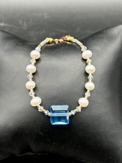 Vintage Aqua Stairway by Nancy Leicht NANSP1B