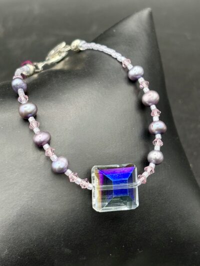 Vintage Amethyst Stairway by Nancy Leicht NANSP2