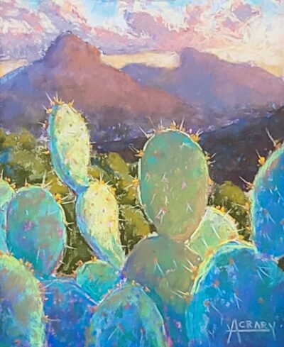 Cool Morning Cactus by Alison Crary