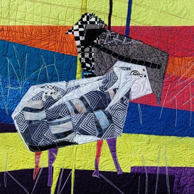 Cubist Sheep by Debra Goley