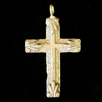 Grace and Faith Cross Bronze by Deanne McKeown