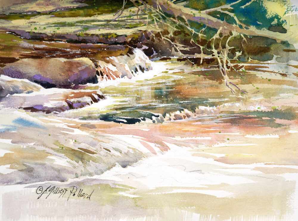 JGPollard_demo-at-HRVAW,-plein-air-day-at-Huyck_2024_3