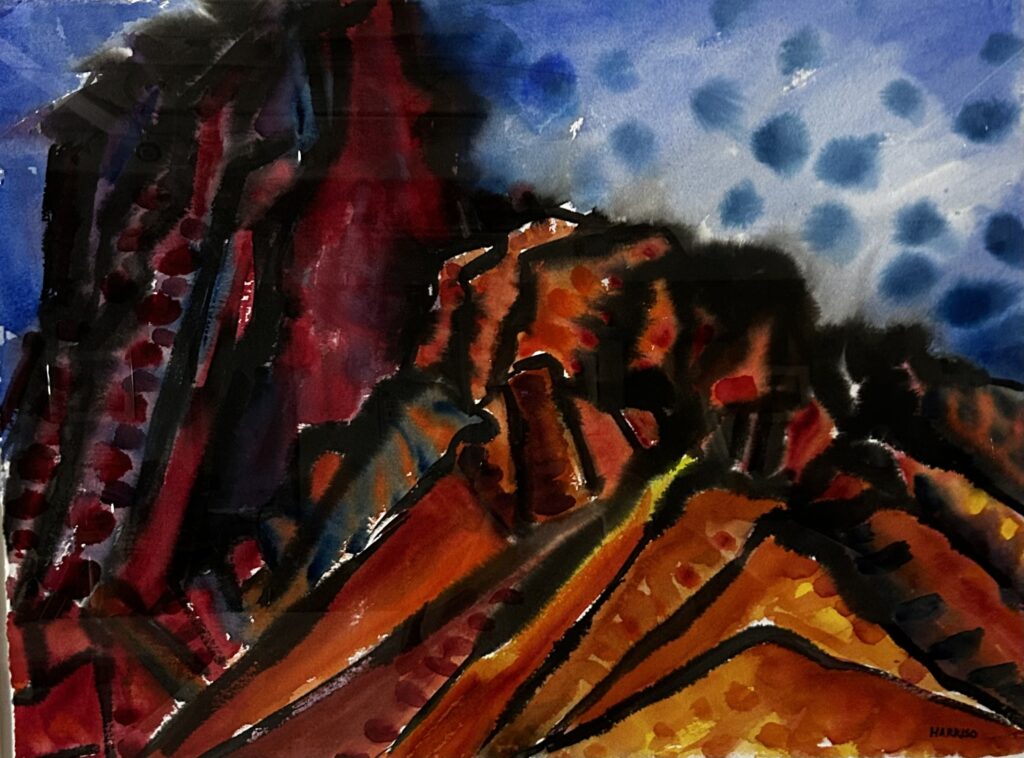Vulture Peak North Side #4 by Myrna Harrison