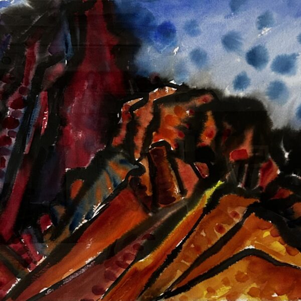 Vulture Peak North Side #4 by Myrna Harrison