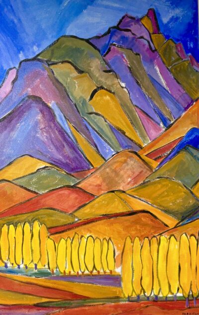 Boulder Mountains, Idaho by Myrna Harrison