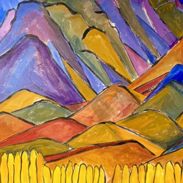 Boulder Mountains, Idaho by Myrna Harrison