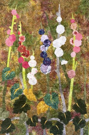 Holly Hocks by Sharon McGinnis