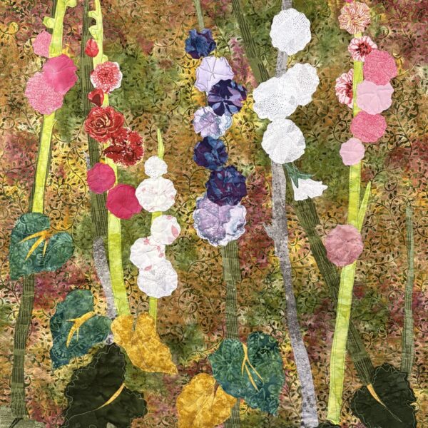 Holly Hocks by Sharon McGinnis