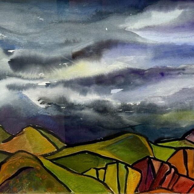 Sonoran Storm No2 by Myrna Harrison