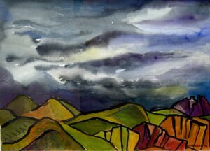 Sonoran Storm No2 by Myrna Harrison
