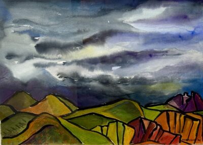 Sonoran Storm No2 by Myrna Harrison