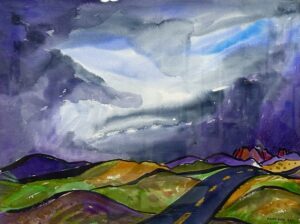 Sonoran Storm No6 by Myrna Harrison