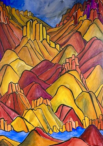 The Salt River Panel C by Myrna Harrison