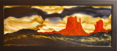 Monument Valley Stormy Sky by Mark Troksa