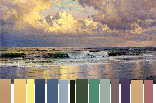 palette planning for seascape renee stevens
