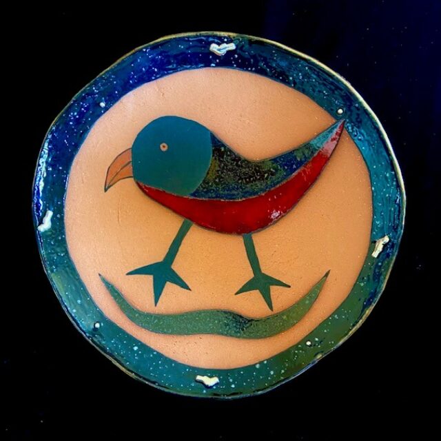 Cute Little Bird by Mariann Leahy