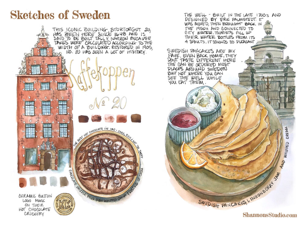 Paint Vacation Cafe Kaffekoppen with writing copy 2