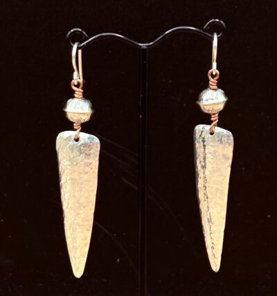 Sterling Silver Petroglyph Earring by Tom Yazzie TYE-453