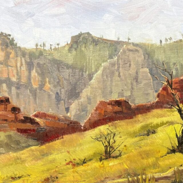 Canyon Shangri La by Ed Buonvecchio