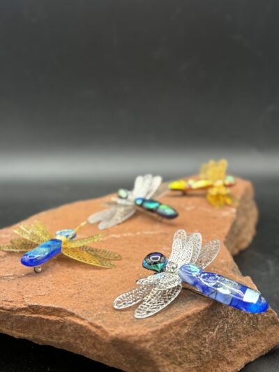Dragonfly Pin by Karen Puckett