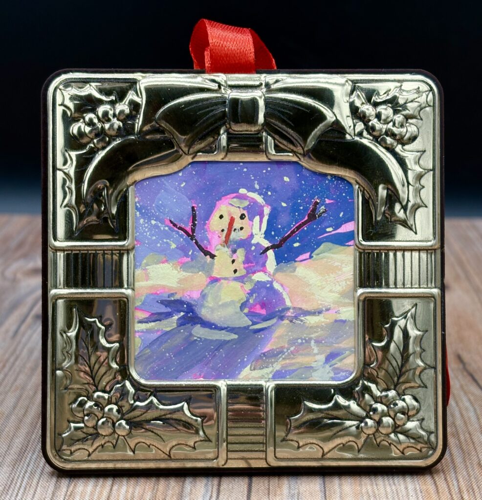 Frosty Friend Ornament by Jillian Sander