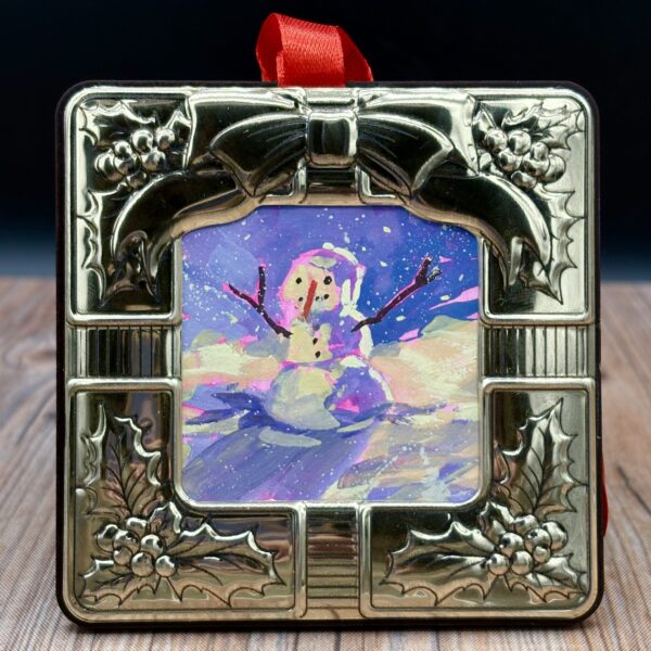 Frosty Friend Ornament by Jillian Sander