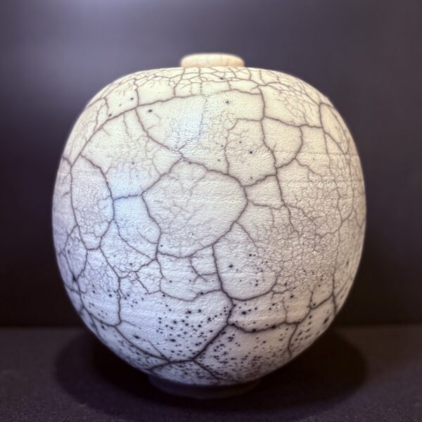 Large Naked Raku by Jeff Perkins - Sedona Arts Center