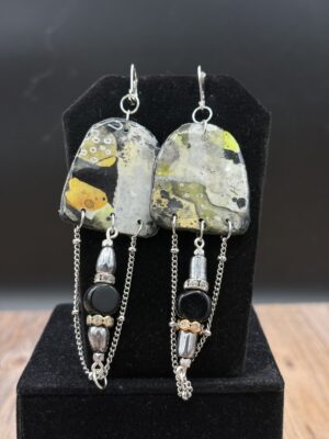 Citrus Jelly Earrings by Sharon Gilham scs135e