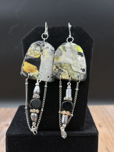 Citrus Jelly Earrings by Sharon Gilham scs135e