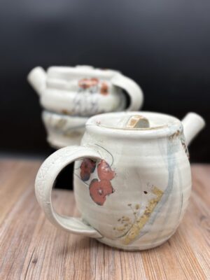 Side-Handled Teapot by Laura Bloomenstein