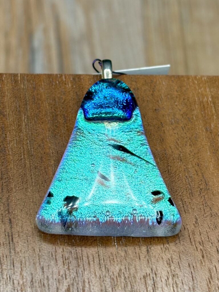 Silver Bail Pendant by Karen Puckett