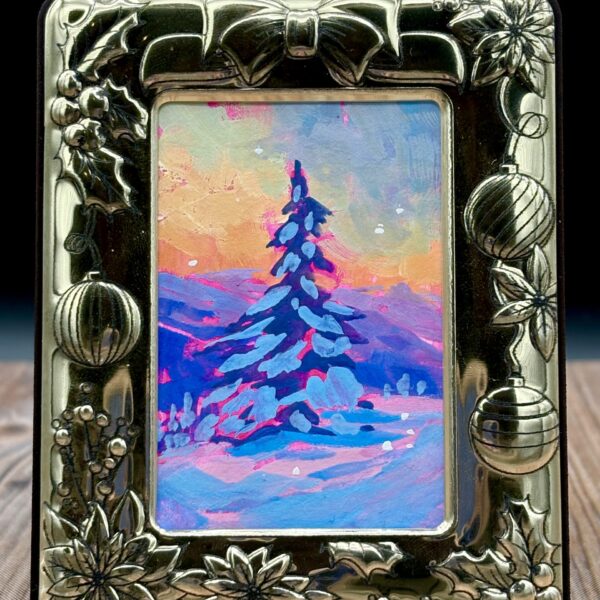 Snowy Sentinel Ornament by Jillian Sander
