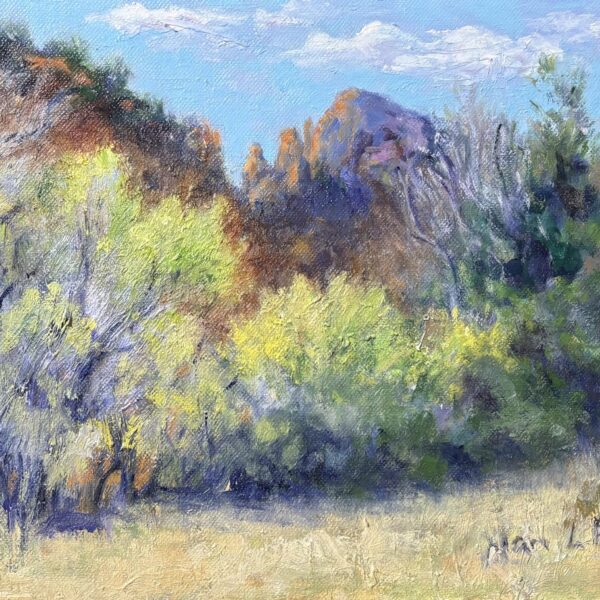 Spring Time Near the Creek by Mary Lois Brown