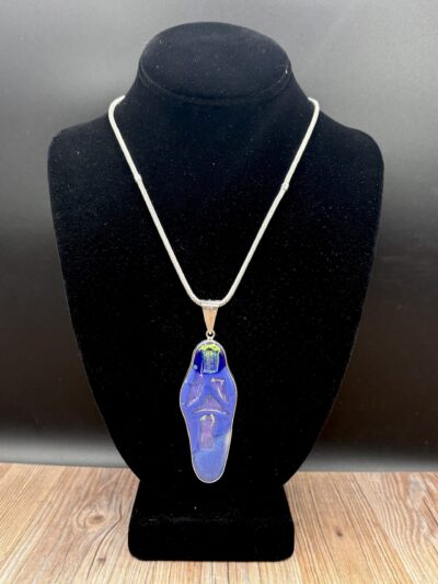 Sterling Silver Bezel Pendant by Karen Puckett