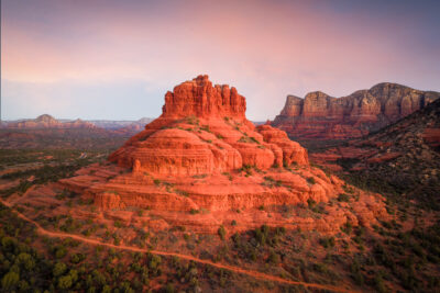 Bell Rock Blue Hour by Elaine Belvin