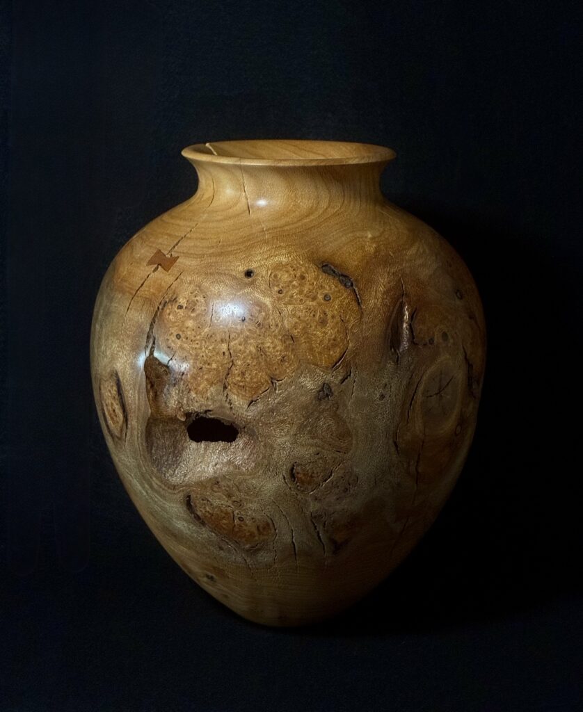 Burl Vase by Barry Richardson