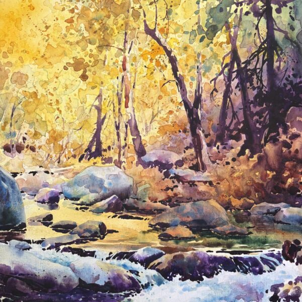 Reflections in Gold by Julie Gilbert Pollard