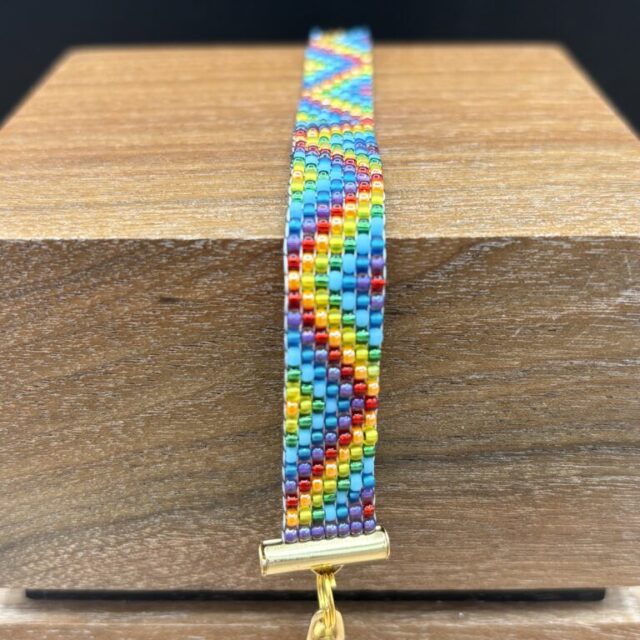 Rainbow Angles Bracelet by Nancy Leicht NAN326.10