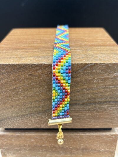 Rainbow Angles Bracelet by Nancy Leicht NAN326.10