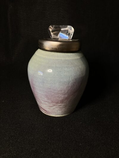 Medium Clear Crystal Wish Jar by Sharon Penchina