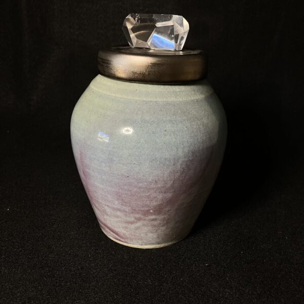 Medium Clear Crystal Wish Jar by Sharon Penchina