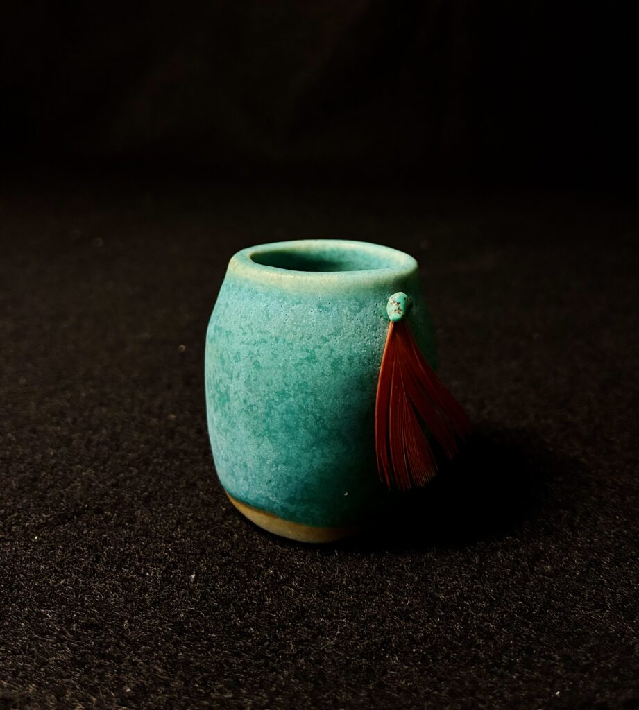Miniature Vase by V. Norton