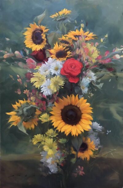 Painted Flowers: Observing, Drawing & Painting Flowers