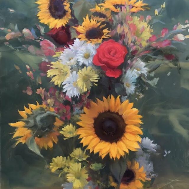 Painted Flowers: Observing, Drawing & Painting Flowers