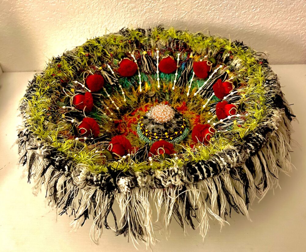 Red Balls Basket Vicki Assegued