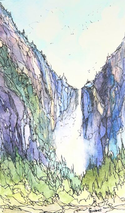 Watercolor and Ink Sketchbook