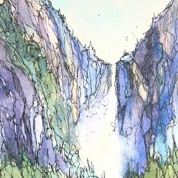 Watercolor and Ink Sketchbook
