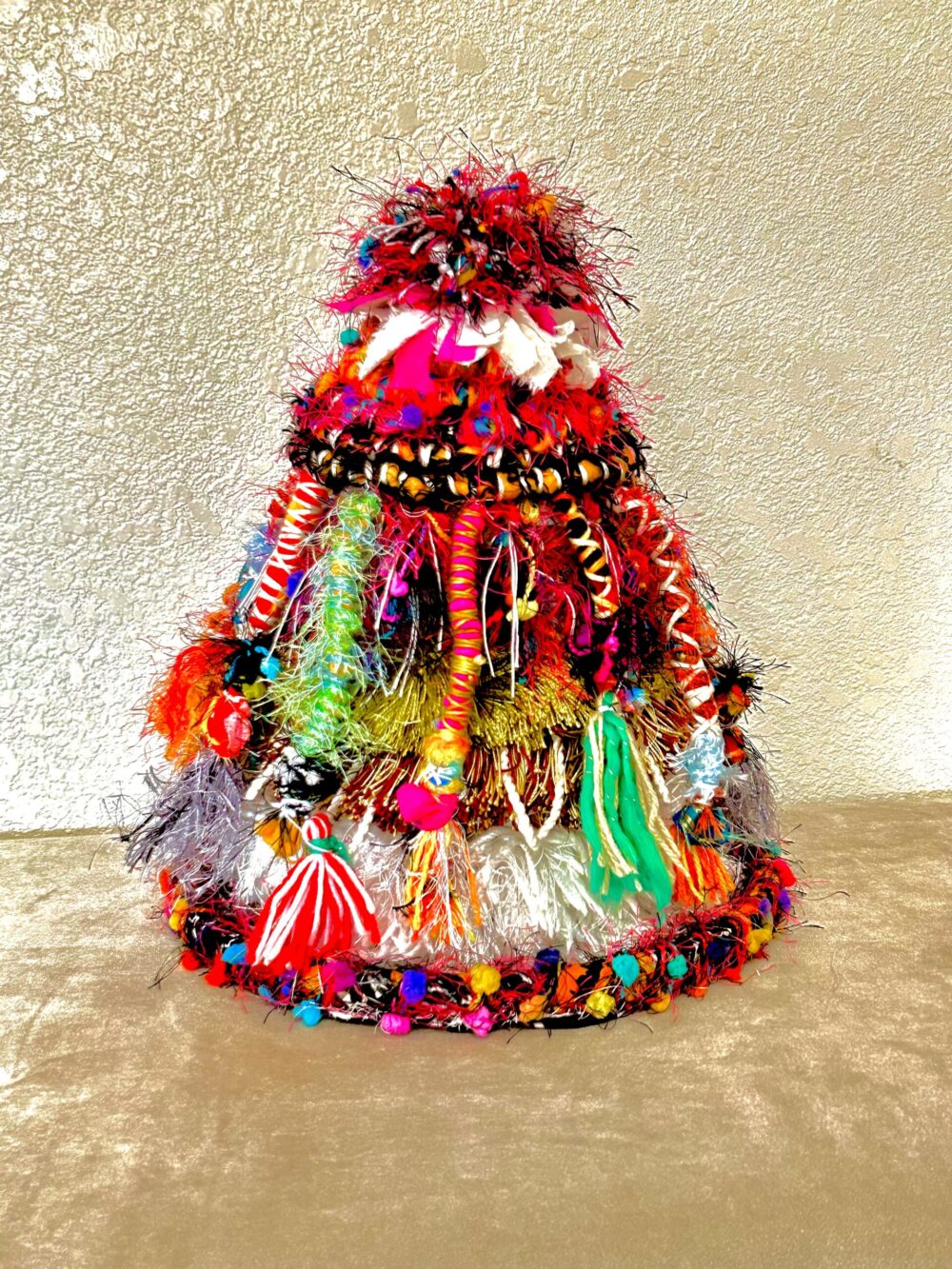 Stuffed Sculptural vessel Vicki Assegued