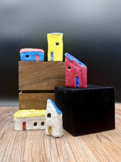 Ceramic Cottage by Michael Coyne