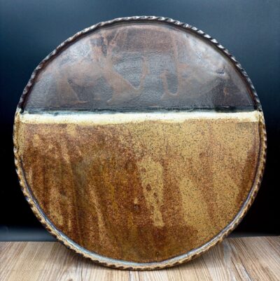 Horizon Platter Dark by Michael Coyne